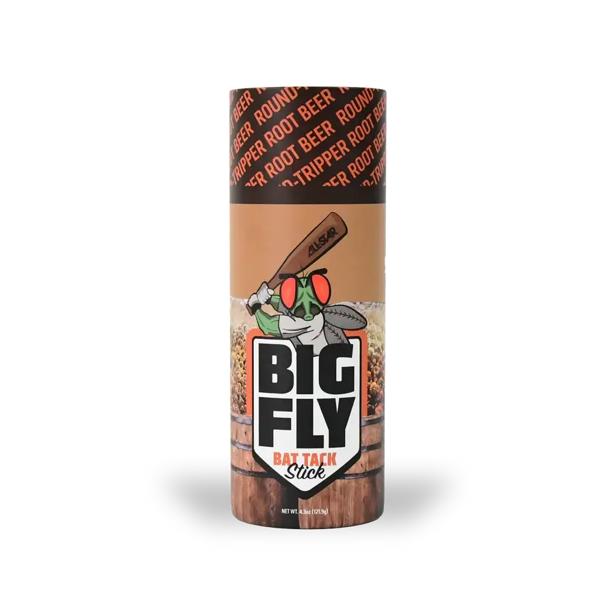 All-Star Big Fly  Scented Bat Grip Stick - Round-Tripper Root Beer - Image 2