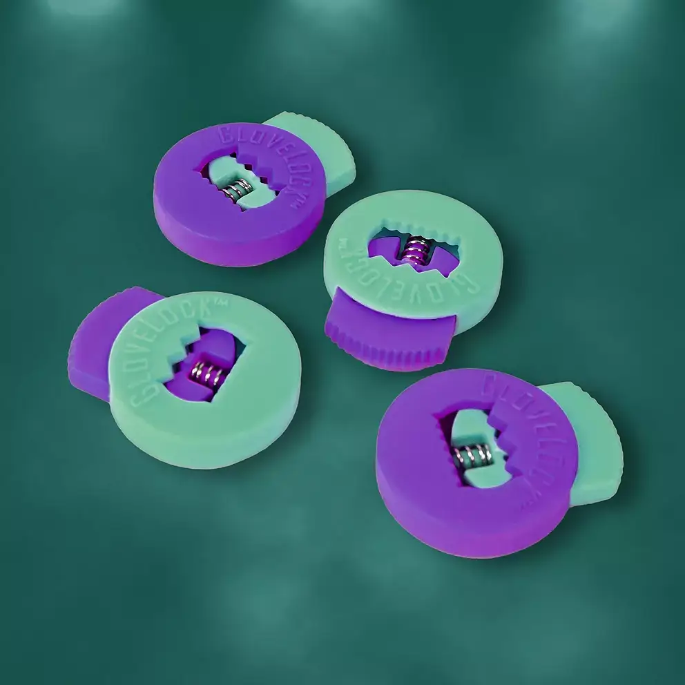 All-Star Glovelocks 4 Pack Lace Clips Limited Edition - Image 2