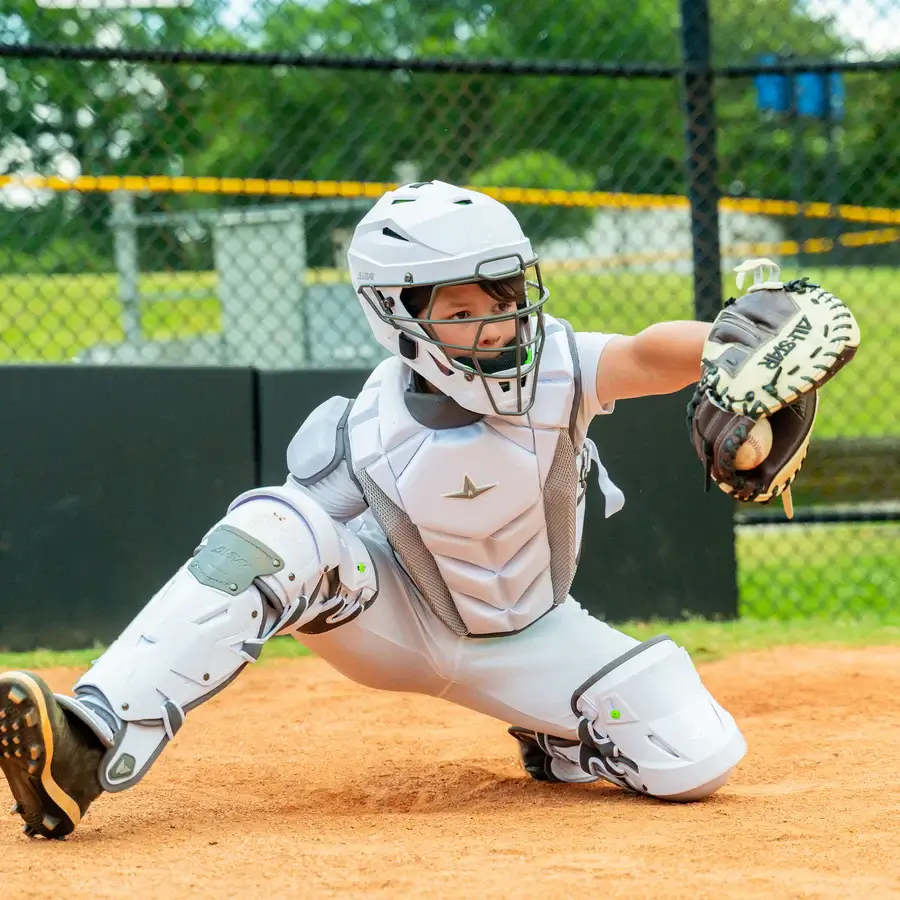 All-Star MVP-PRO™ Chest Protector / NOCSAE / Intermediate BK/BK - Image 3