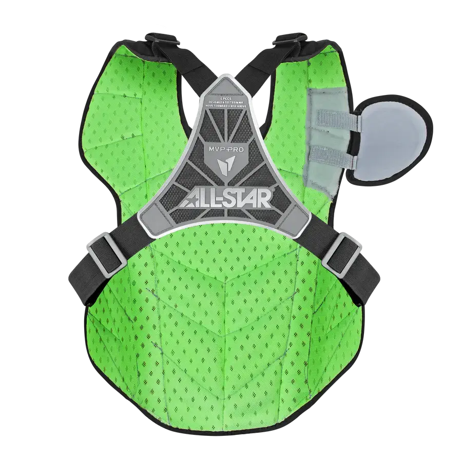 All-Star MVP-PRO™ Chest Protector / NOCSAE / Small BK/BK - Image 2