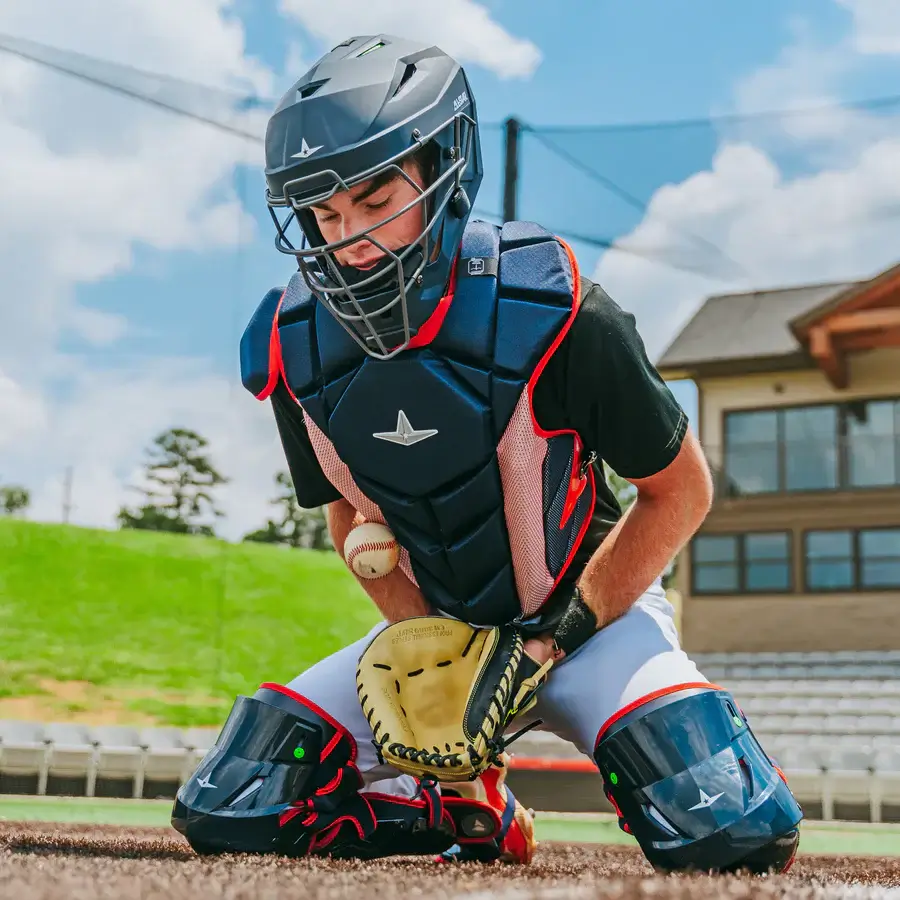 All-Star MVP-PRO™ Chest Protector / NOCSAE / Small BK/BK - Image 7
