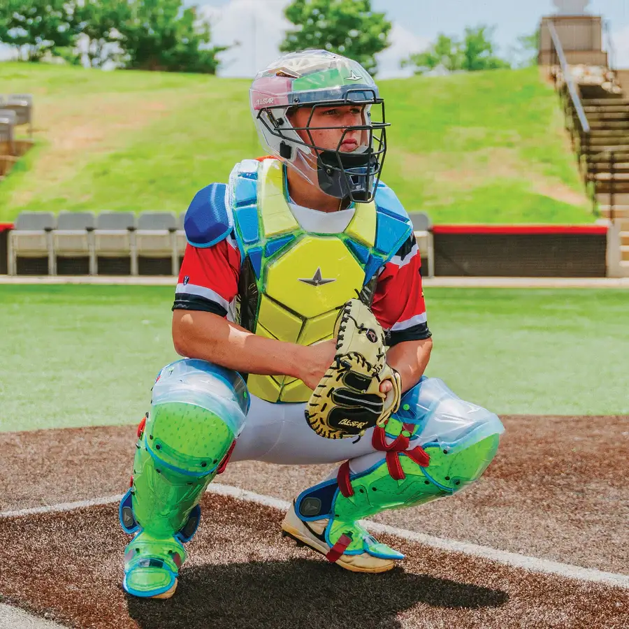 All-Star MVP-PRO™ Chest Protector / NOCSAE / Small BK/BK - Image 8