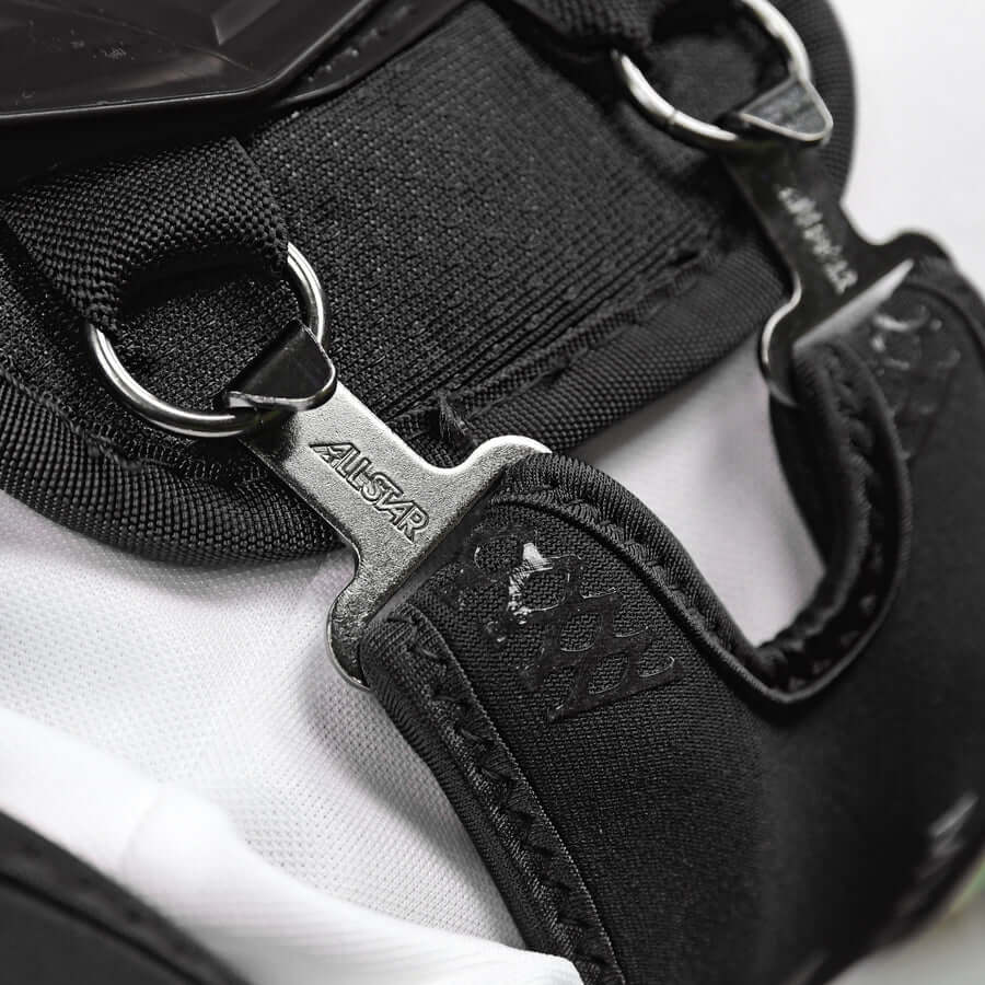 All-Star MVP-PRO™ Catcher Leg Guards | Black/Black | Intermediate - Image 5