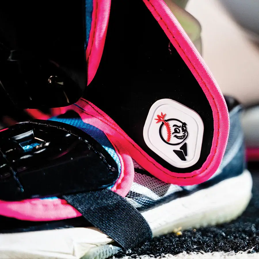 All-Star MVP-Pro Short Fuse Catcher's Kit | Miami Nights Limited Edition | Black/Sky Blue/Pink (Intermediate) - Image 14
