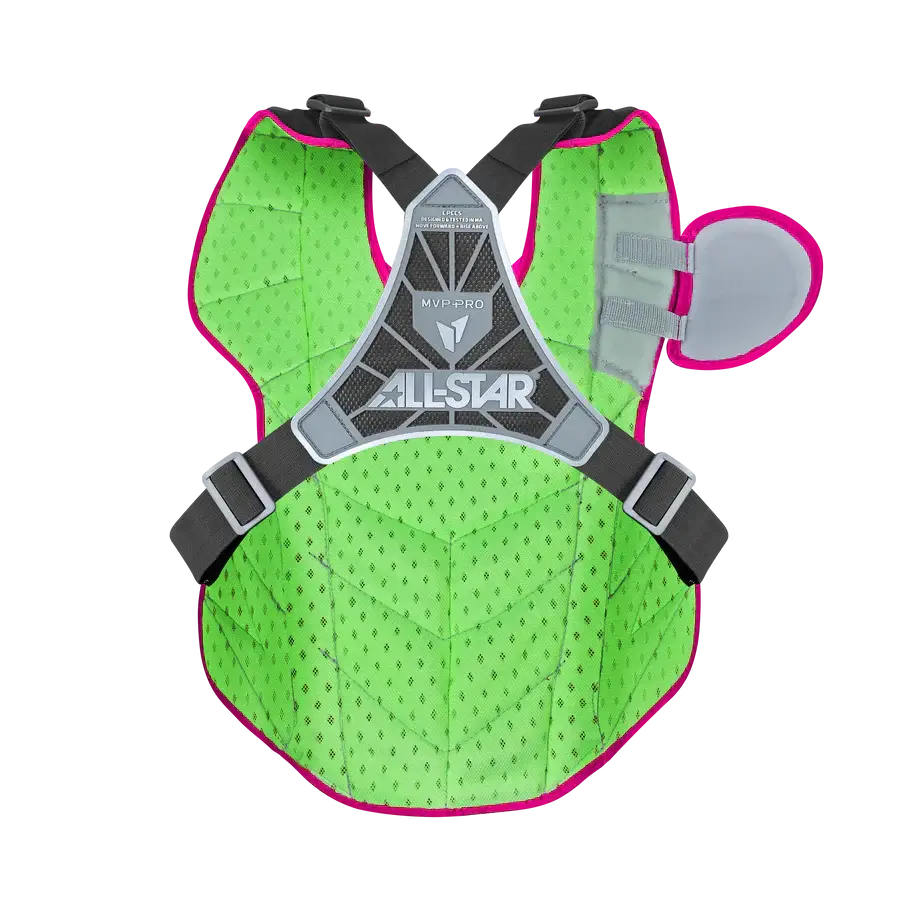 All-Star MVP-Pro Short Fuse Catcher's Kit | Miami Nights Limited Edition | Black/Sky Blue/Pink (Intermediate) - Image 4