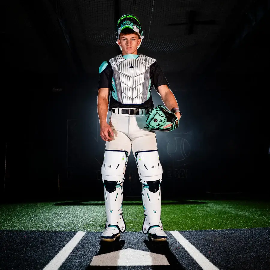 All-Star MVP-Pro Short Fuse Catcher's Kit | New York Limited Edition | Pinstripe (Intermediate) - Image 6