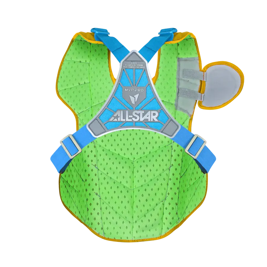 All-Star MVP-Pro Short Fuse Catcher's Kit | Boston Limited Edition | Sky Blue/Yellow (Intermediate) - Image 4
