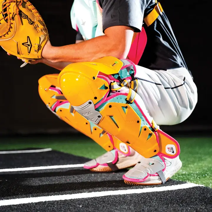 All-Star MVP-Pro Short Fuse Catcher's Kit | Saved By The Bell Limited Edition | Yellow/Pink /Seafoam (Intermediate) - Image 9