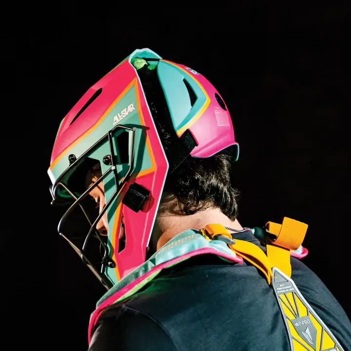 All-Star MVP-Pro Short Fuse Catcher's Kit | Saved By The Bell Limited Edition | Yellow/Pink /Seafoam (Intermediate) - Image 11