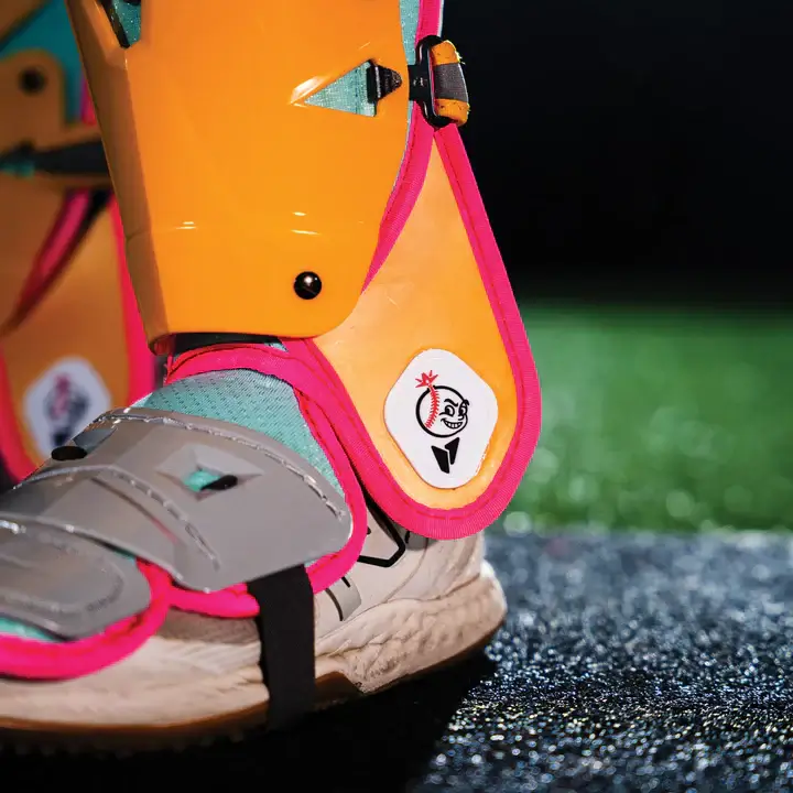 All-Star MVP-Pro Short Fuse Catcher's Kit | Saved By The Bell Limited Edition | Yellow/Pink /Seafoam (Intermediate) - Image 12