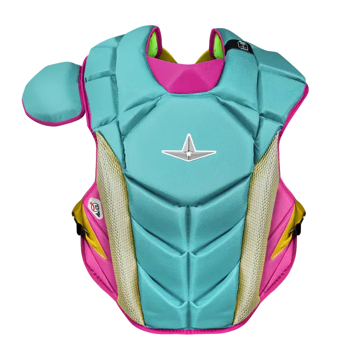 All-Star MVP-Pro Short Fuse Catcher's Kit | Saved By The Bell Limited Edition | Yellow/Pink /Seafoam (Intermediate) - Image 3