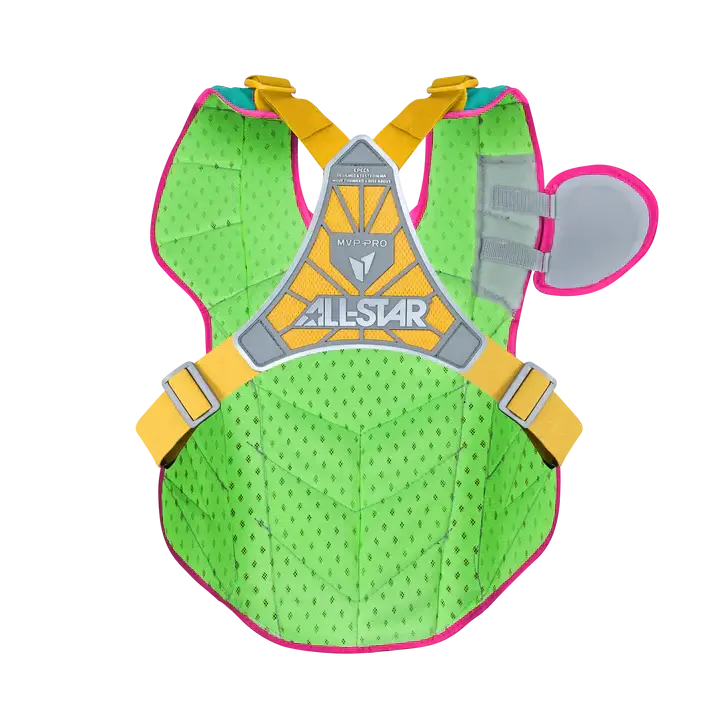 All-Star MVP-Pro Short Fuse Catcher's Kit | Saved By The Bell Limited Edition | Yellow/Pink /Seafoam (Intermediate) - Image 4