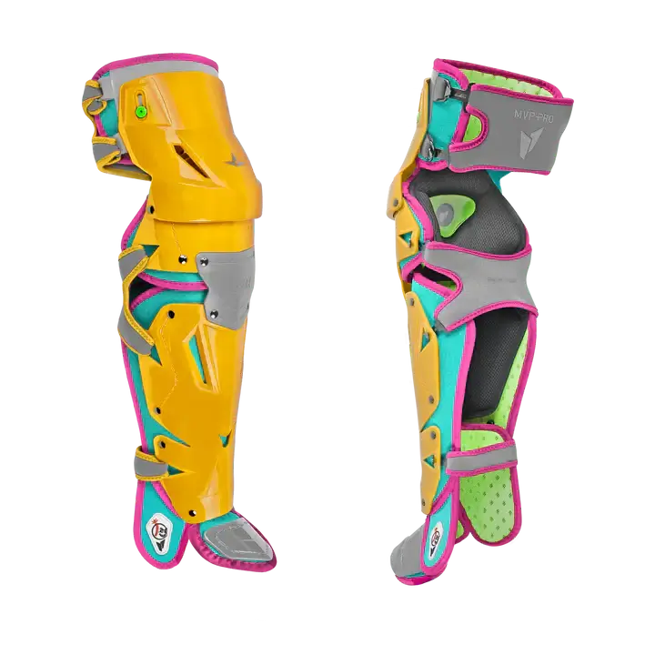 All-Star MVP-Pro Short Fuse Catcher's Kit | Saved By The Bell Limited Edition | Yellow/Pink /Seafoam (Intermediate) - Image 5