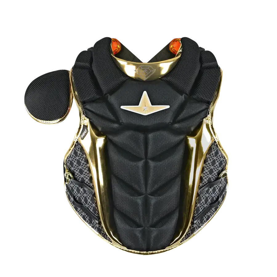 All-Star PHX™ Diamond Series Softball Catcher's Kit | Black/Gold - Image 3