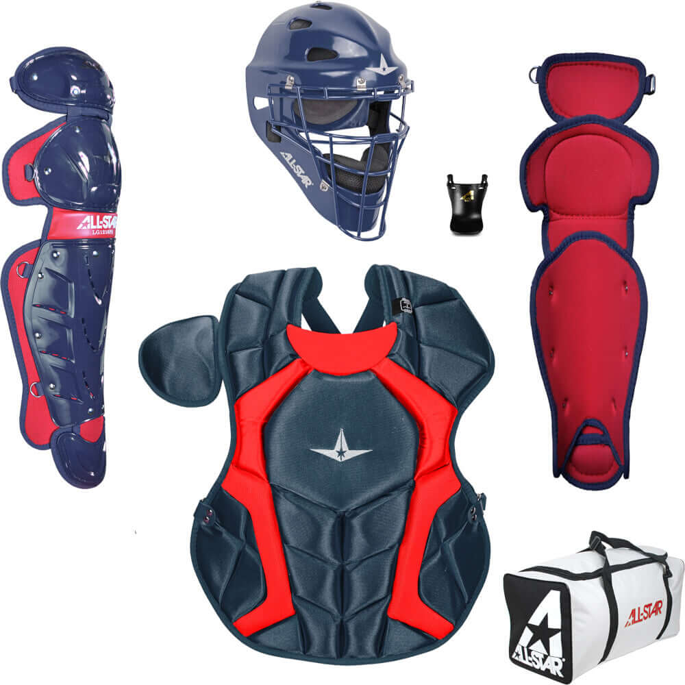All-Star Player's Series Two Tone Catching Kit / Meets NOCSAE / Ages 7-9 - Image 4