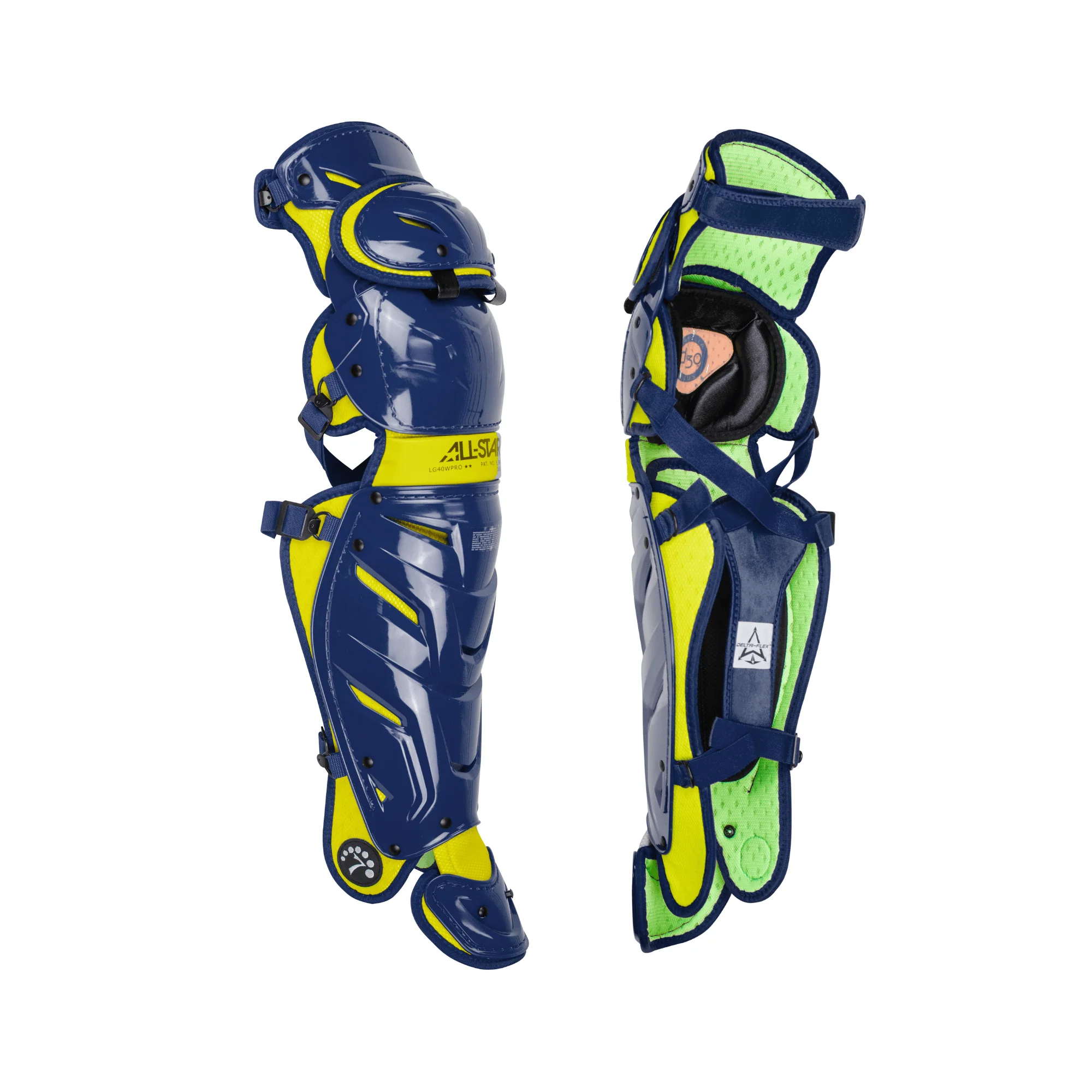 All-Star S7 Leg Guards / Meets NOCSAE / Two Tone / Adult - Image 3