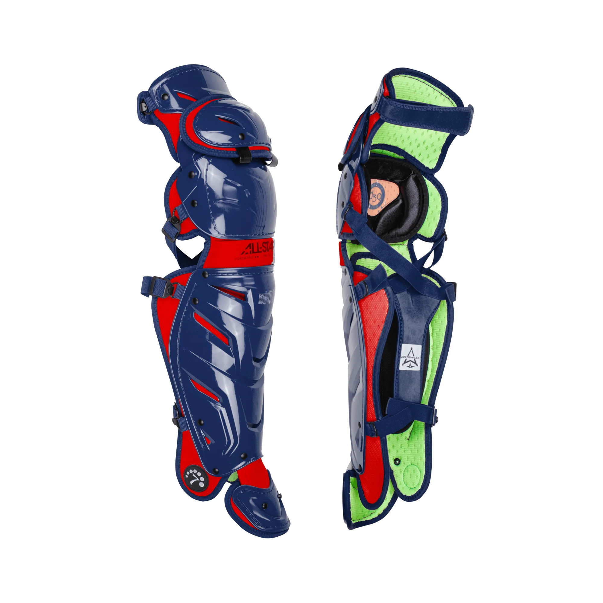 All-Star S7 Leg Guards / Meets NOCSAE / Two Tone / Adult - Image 4