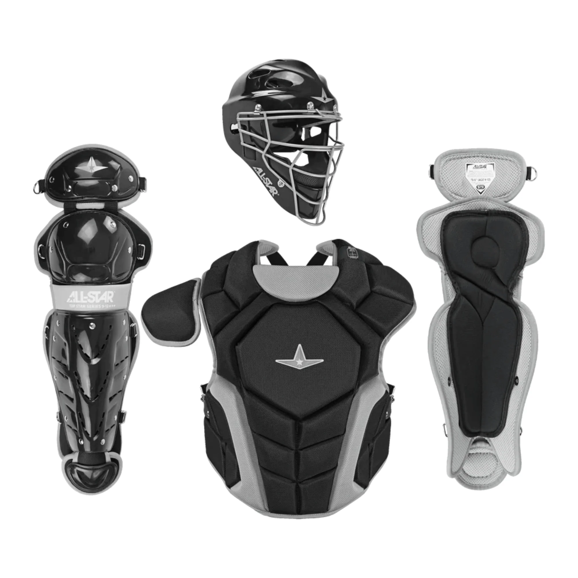 All-Star Top Star Catcher's Kit Meets NOCSAE Ages 7-9 - Image 5