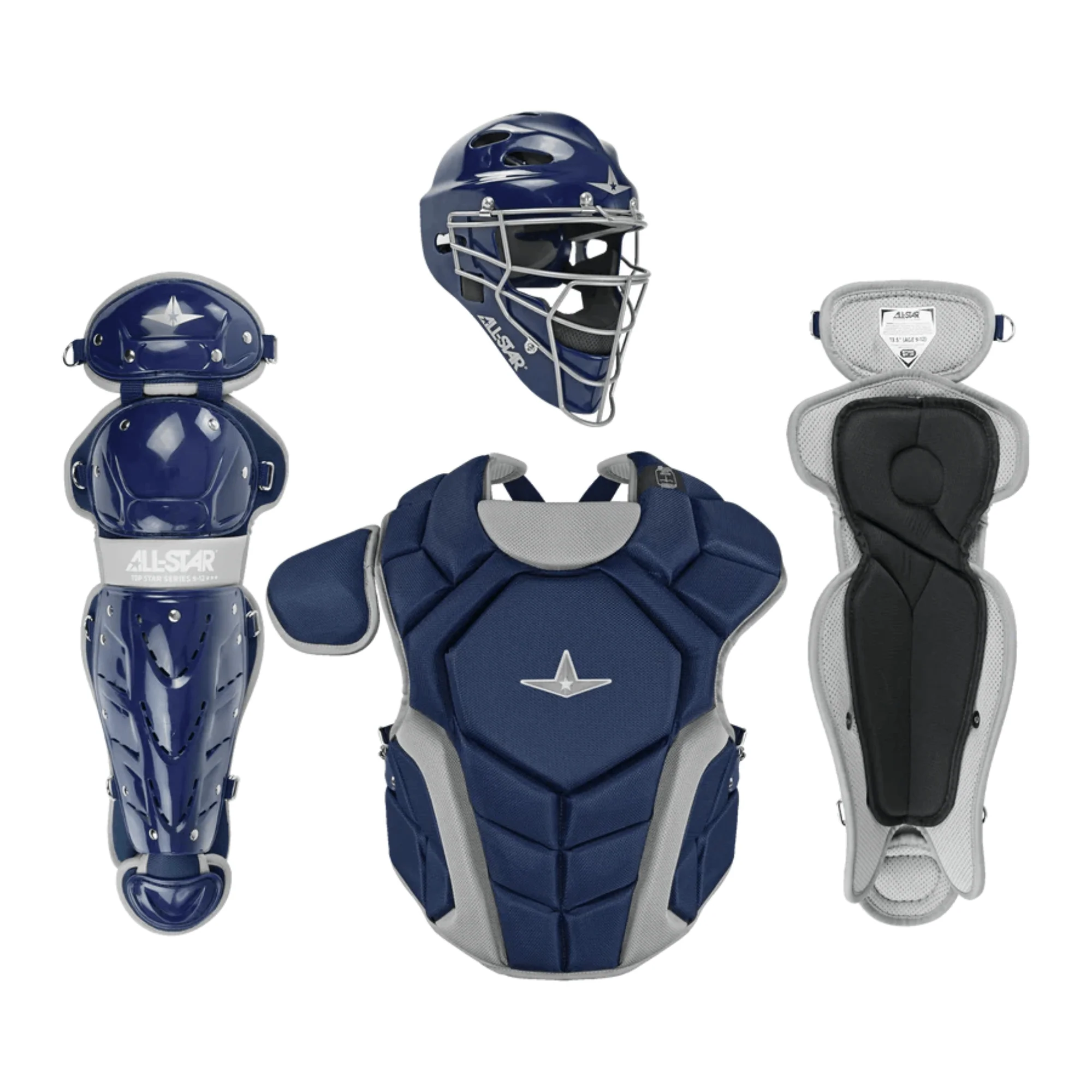 All-Star Top Star Catcher's Kit / NOCSAE Age 9-12 - Image 32