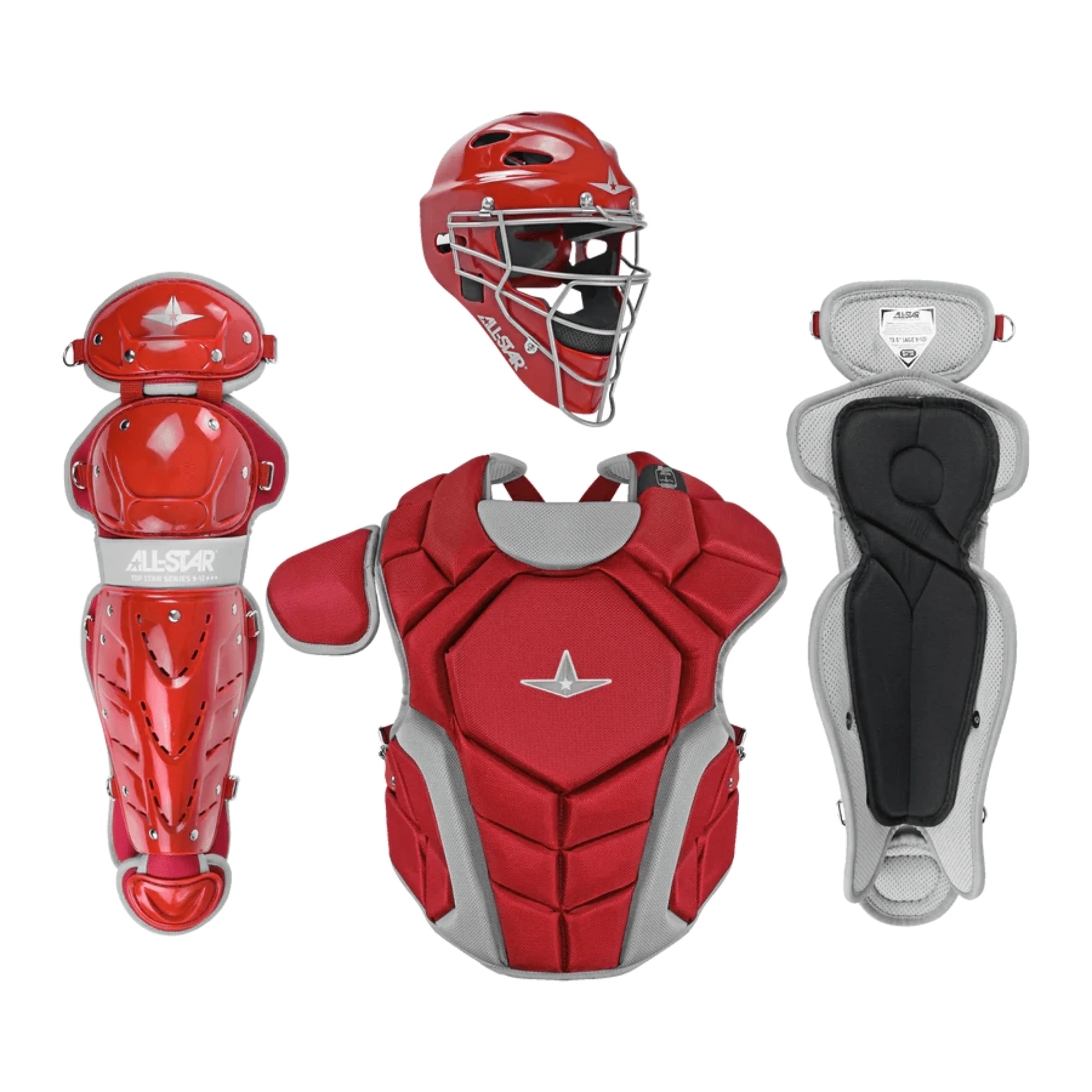 All-Star Top Star Catcher's Kit / NOCSAE Age 9-12 - Image 7
