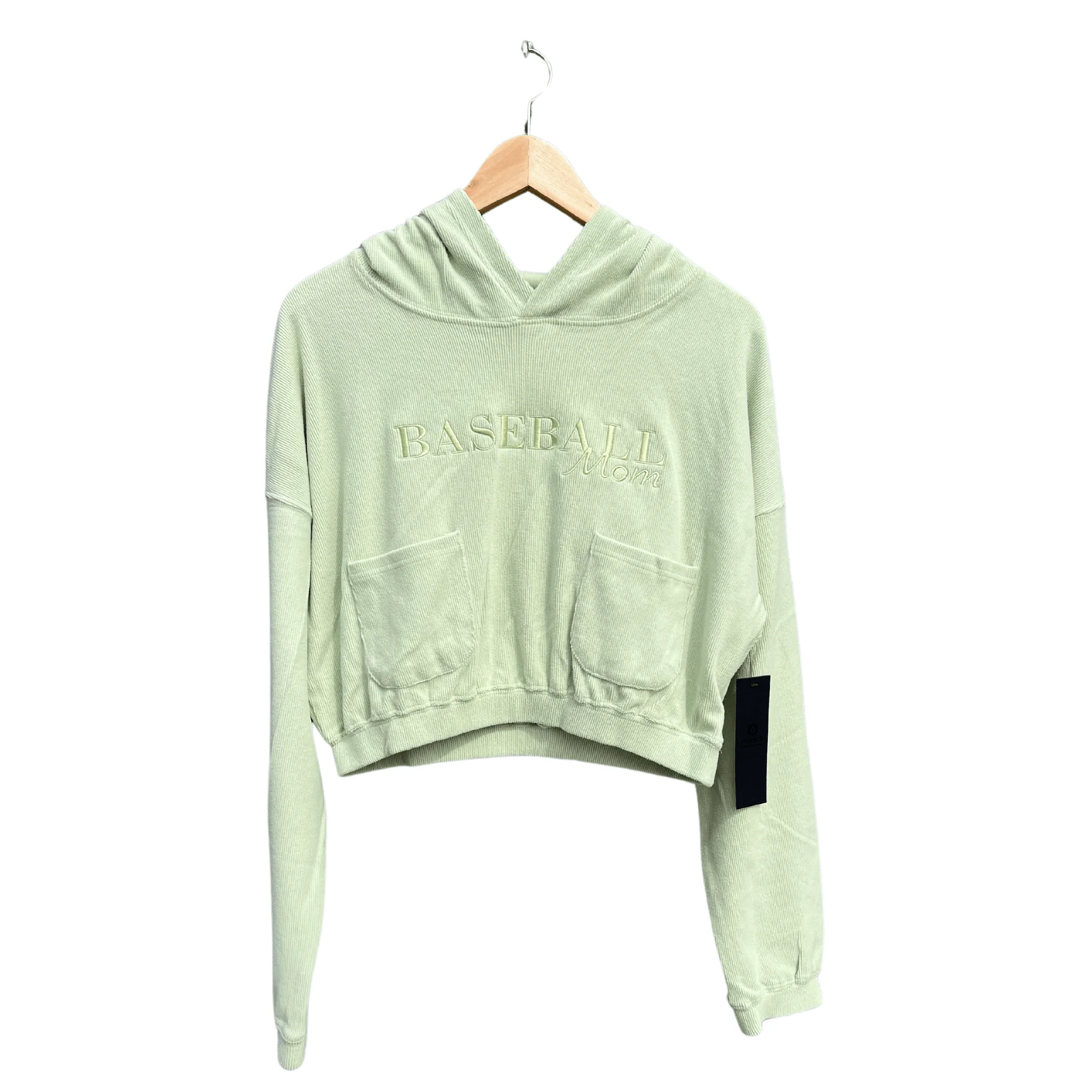 Baseball Mom Hoodie Cutoff - Image 5