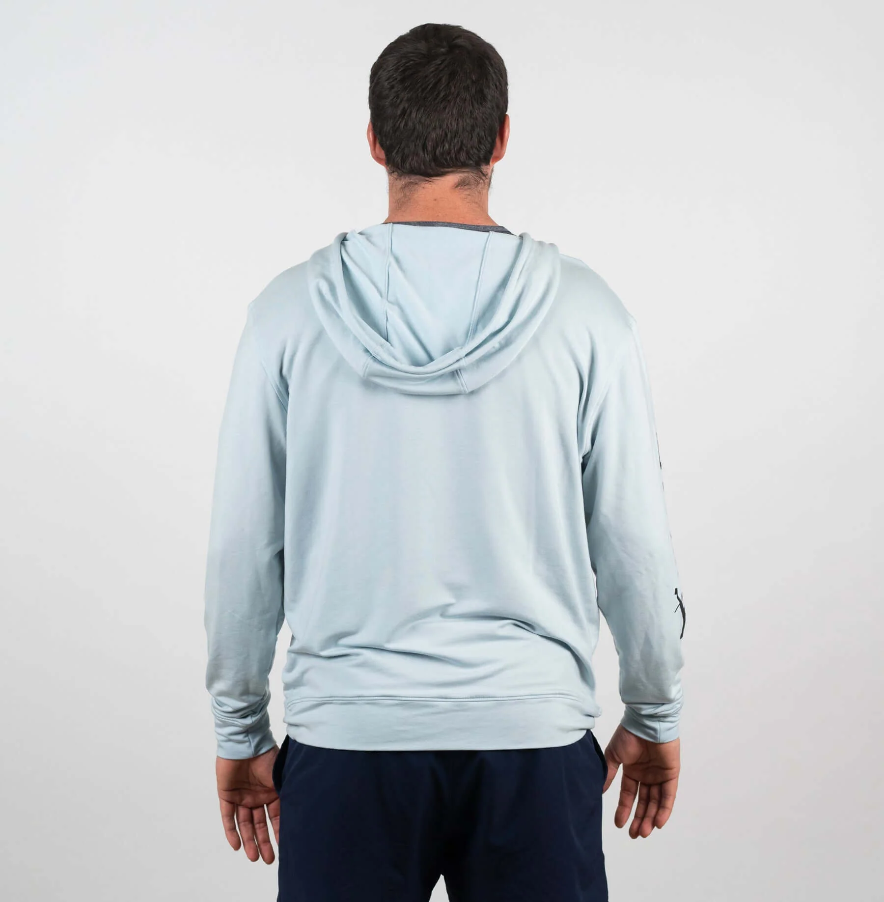 Bauer Outage Blue Lightweight Hoodie - Image 5