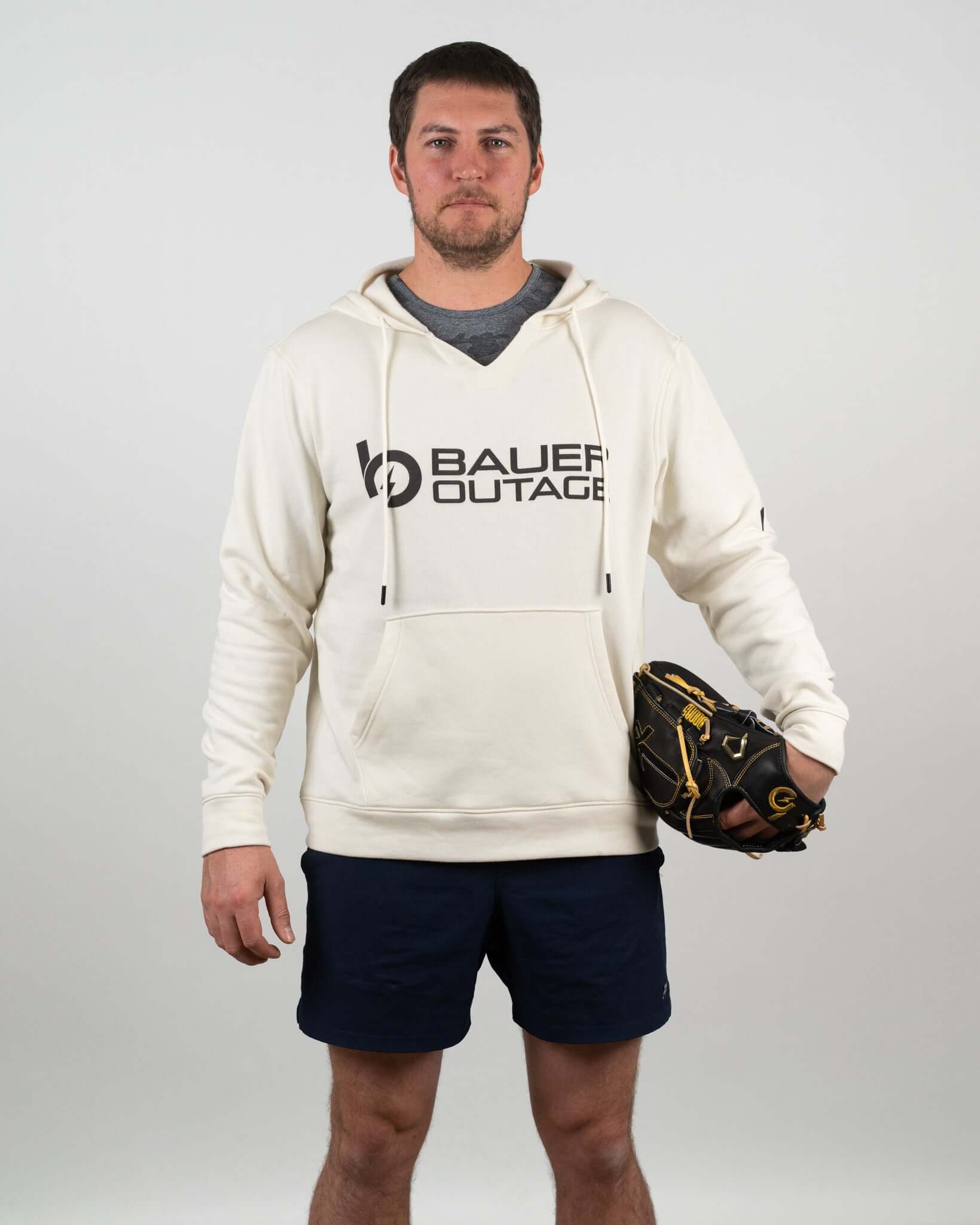 Bauer Outage Tan Heavyweight Hoodie - Image 3