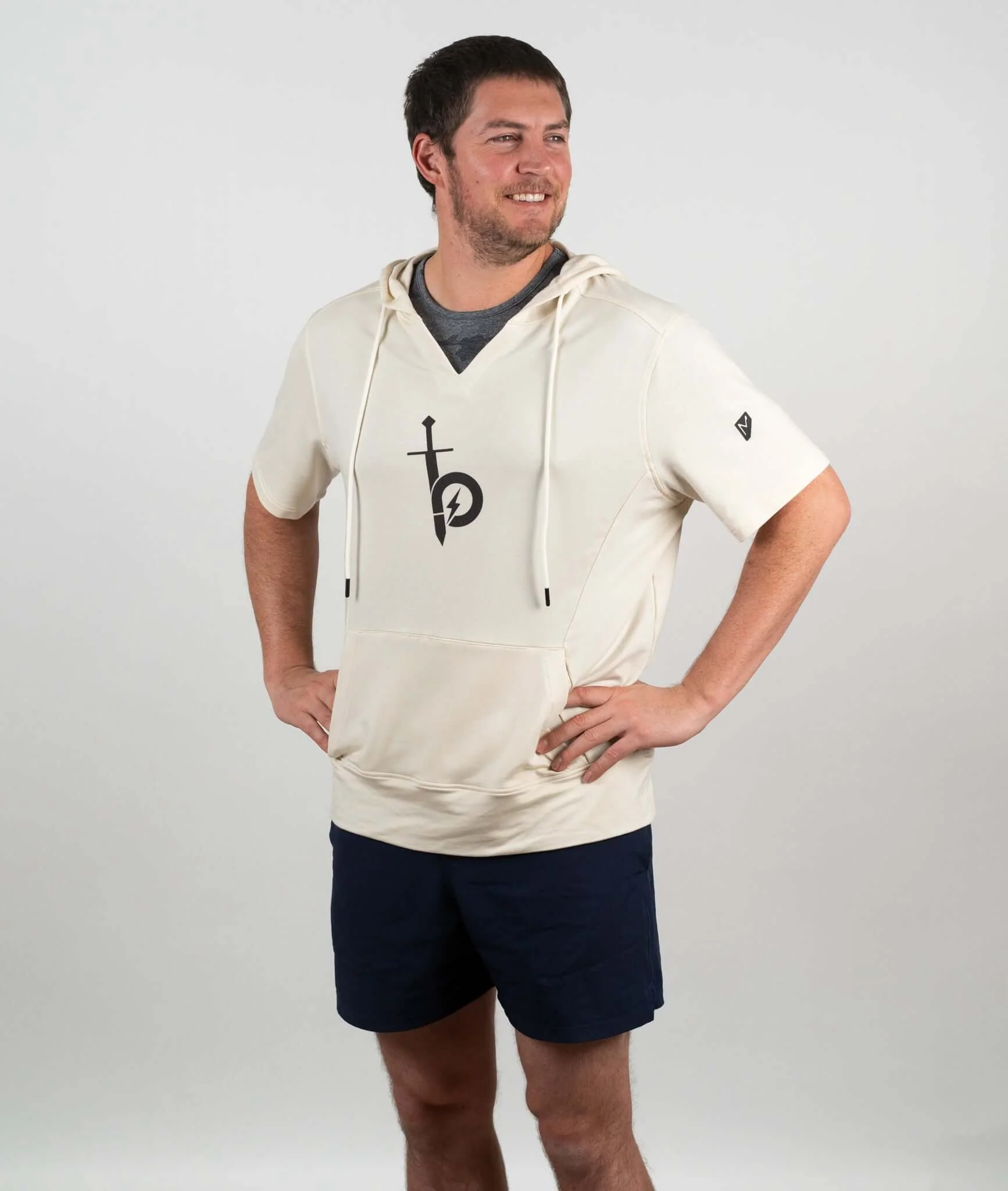 Bauer OutageTan Short Sleeve Hoodie - Image 4
