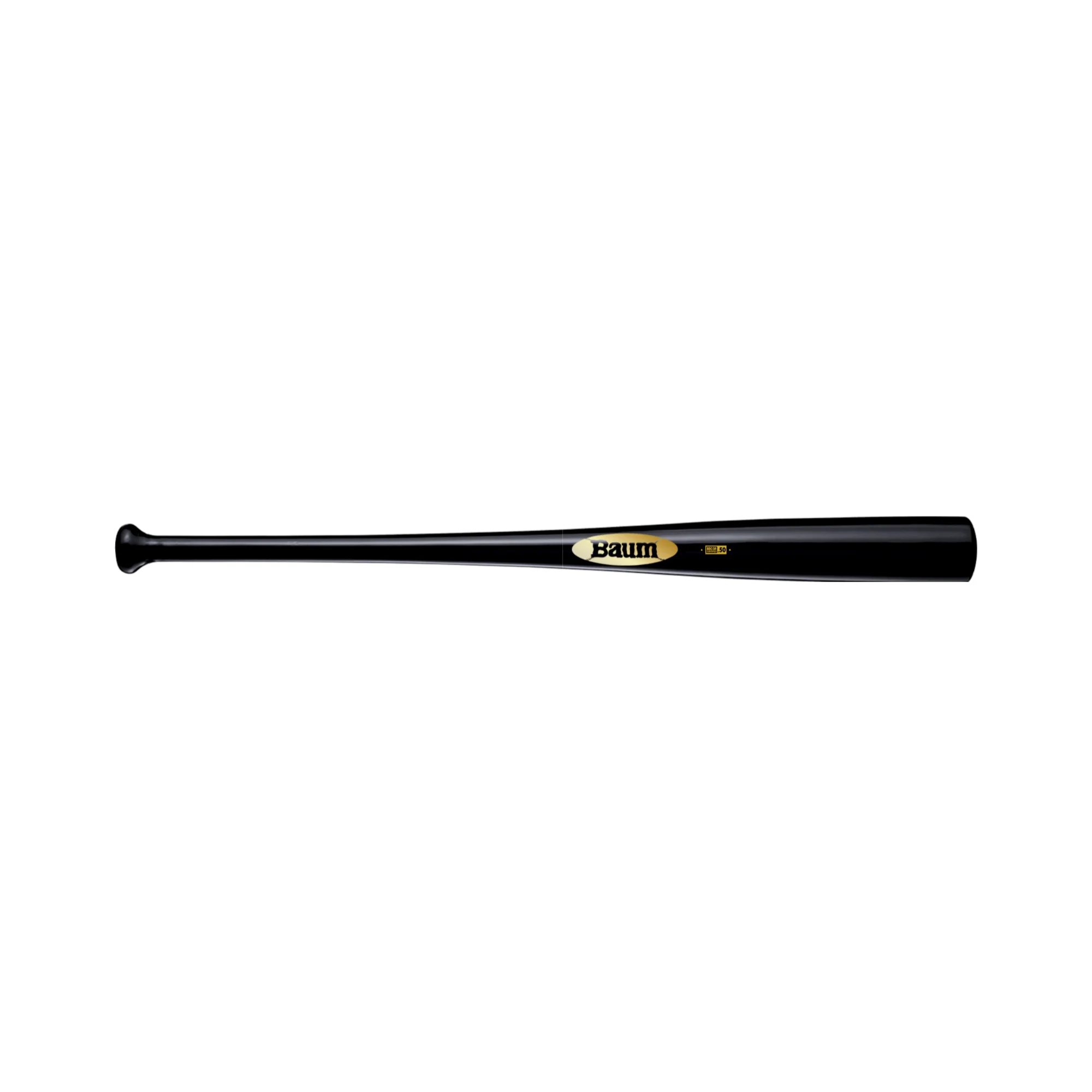 Baum Bat Maple Gold Flared Handle Wood Baseball Bat - Image 3