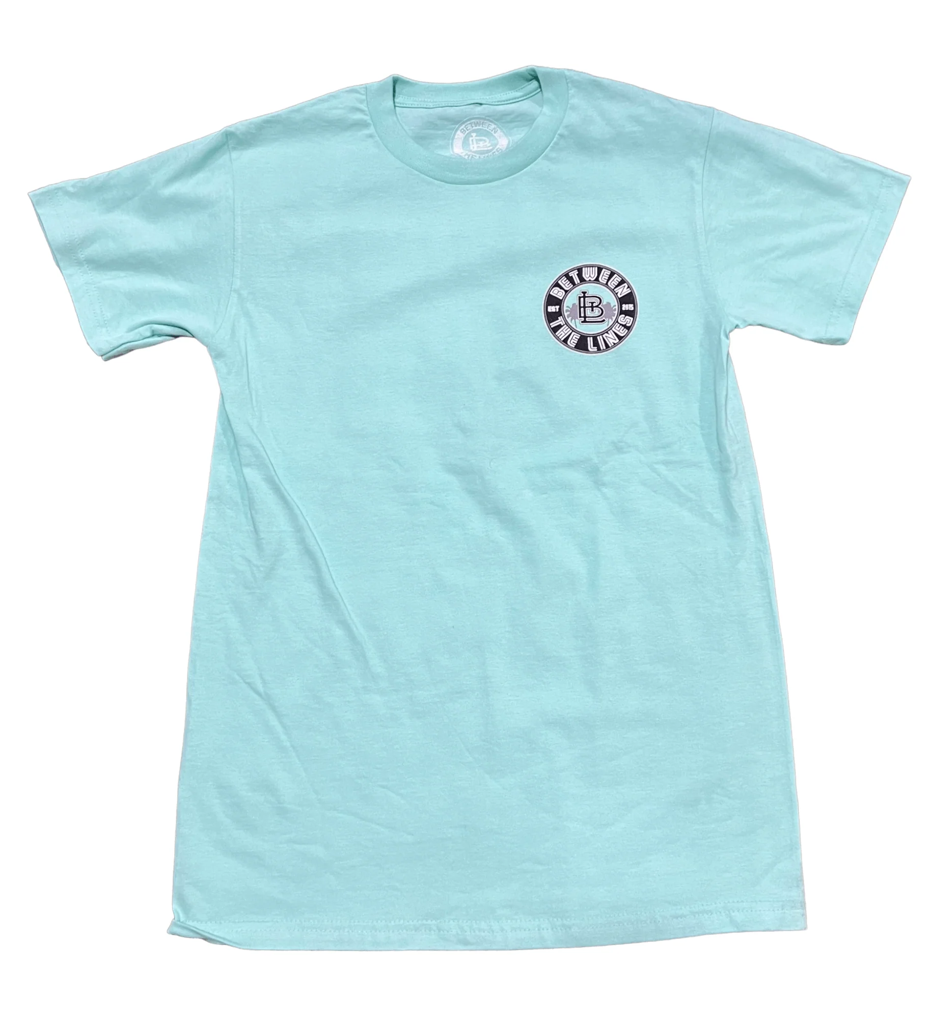 Between The Lines Palm Tree T-Shirt - Image 3