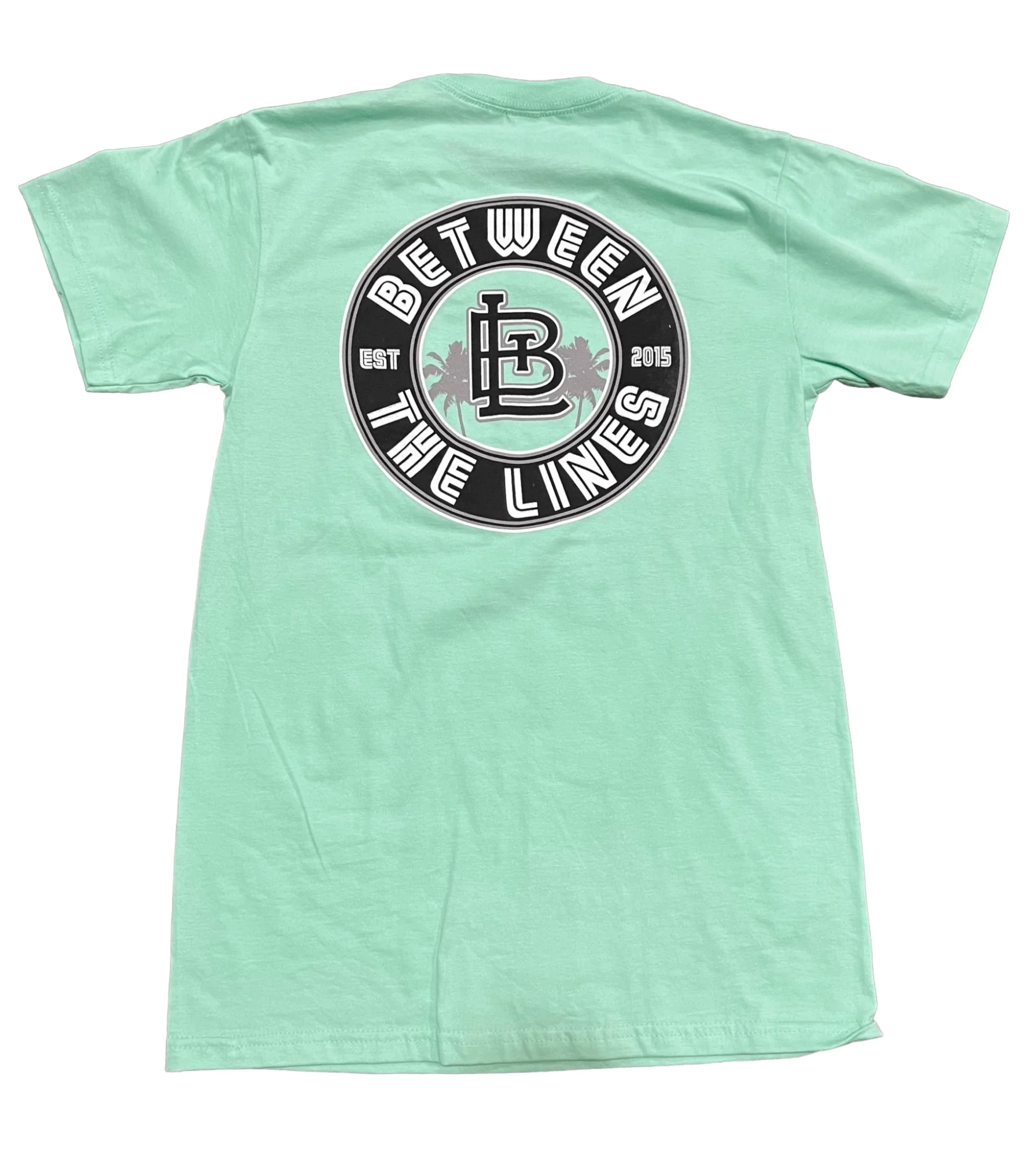 Between The Lines Palm Tree T-Shirt - Image 6
