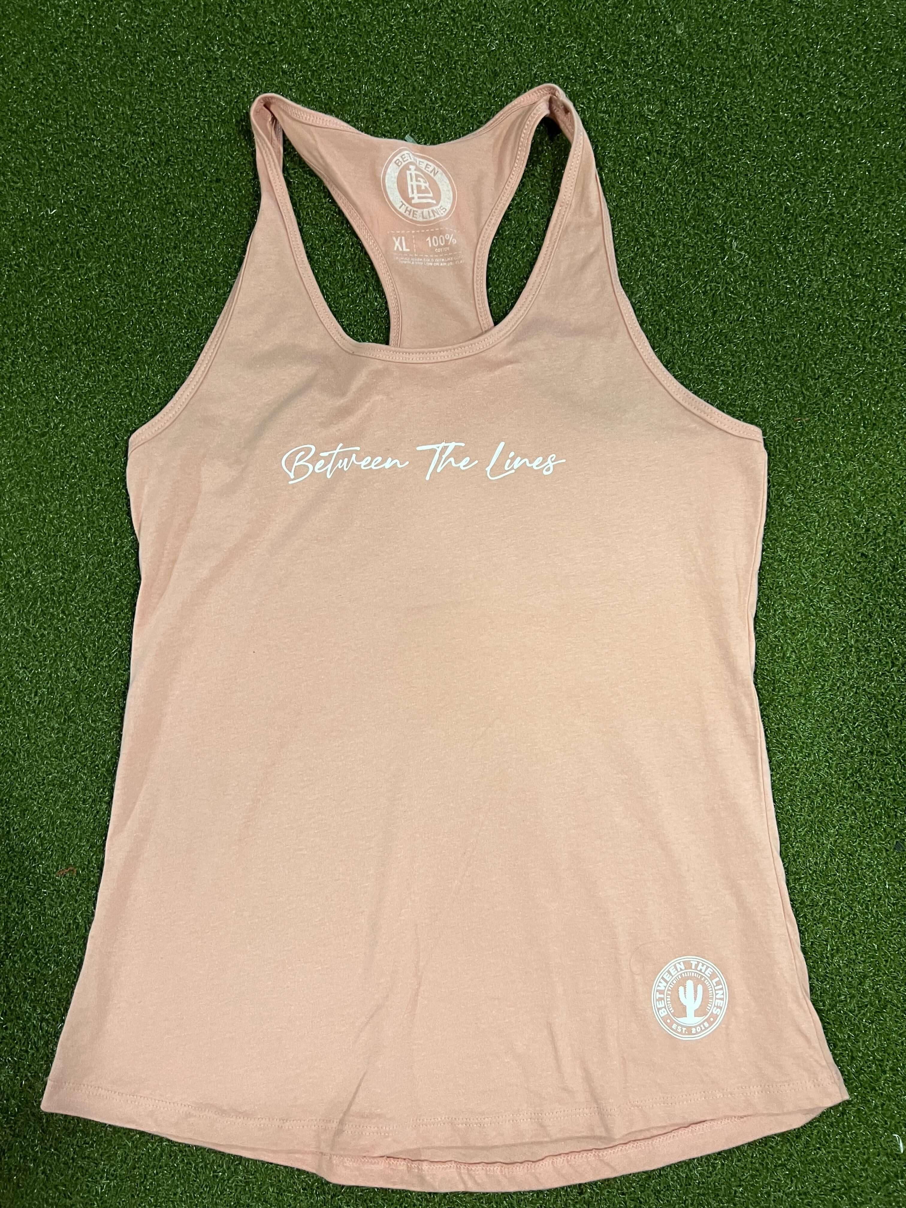 Between The Lines Racerback Womens T-Shirt - Image 5