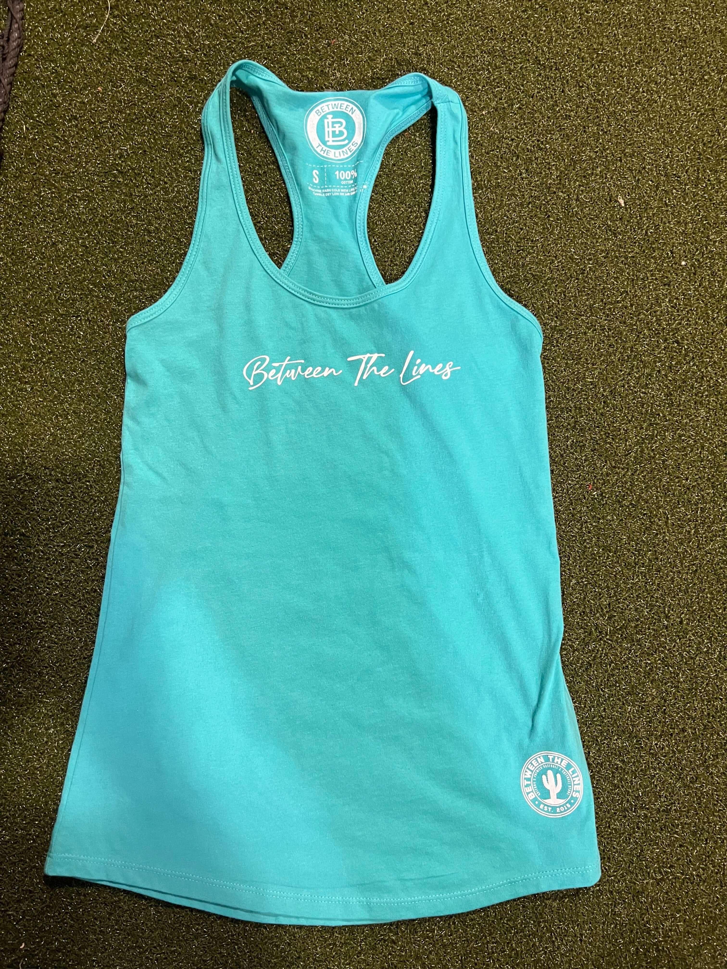 Between The Lines Racerback Womens T-Shirt - Image 8