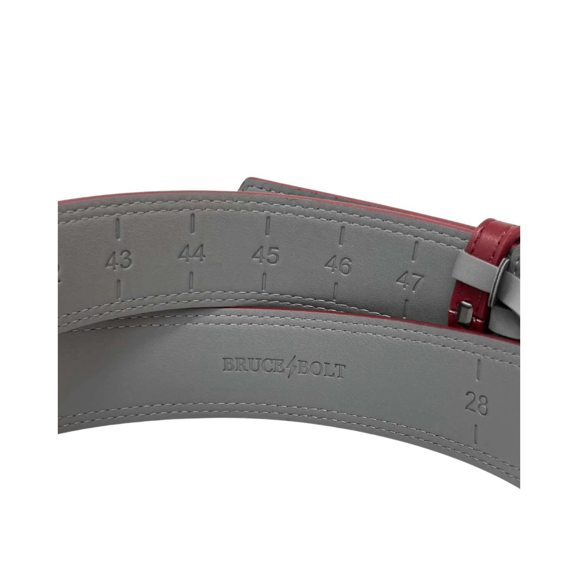 Bruce Bolt Adjustable Belt - Maroon - Image 3