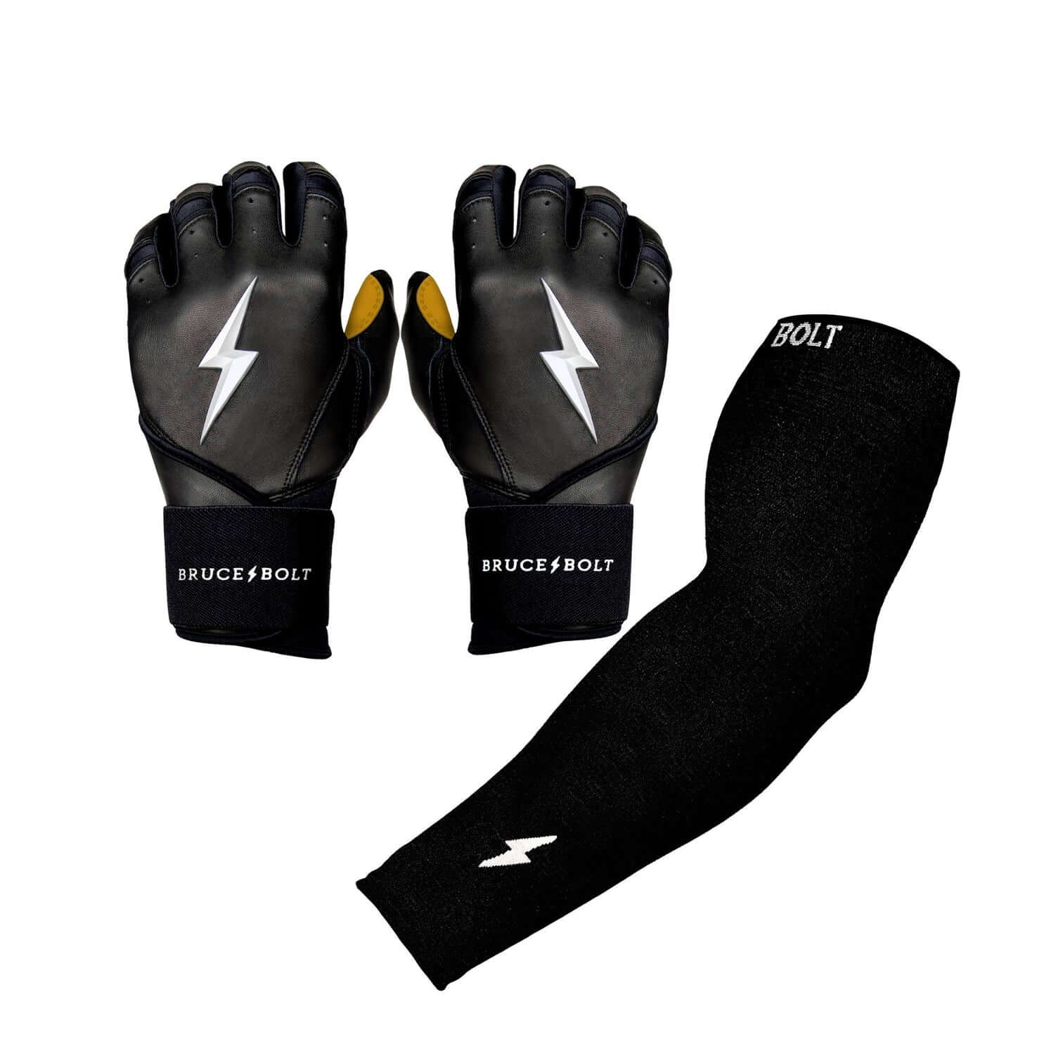 Bruce Bolt Graduated Compression Premium Arm Sleeve Black - Image 3