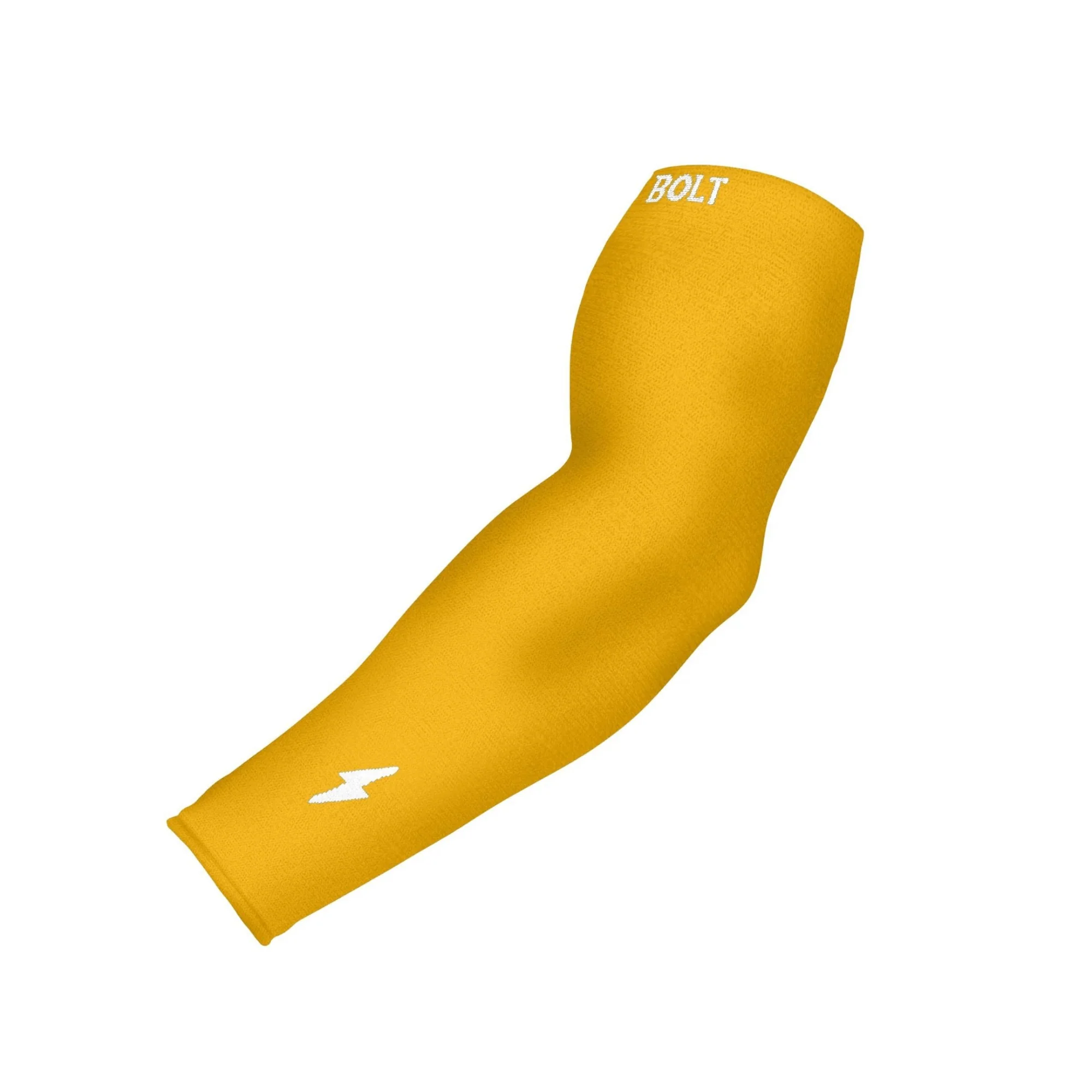 Bruce Bolt Graduated Compression Premium Arm Sleeve Yellow - Image 2