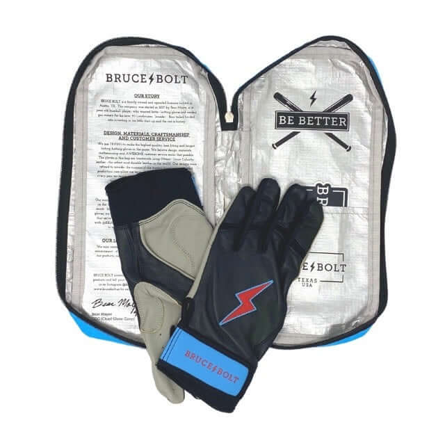 Bruce Bolt Premium Pro Brinson Series Long Cuff Batting Gloves - Image 5