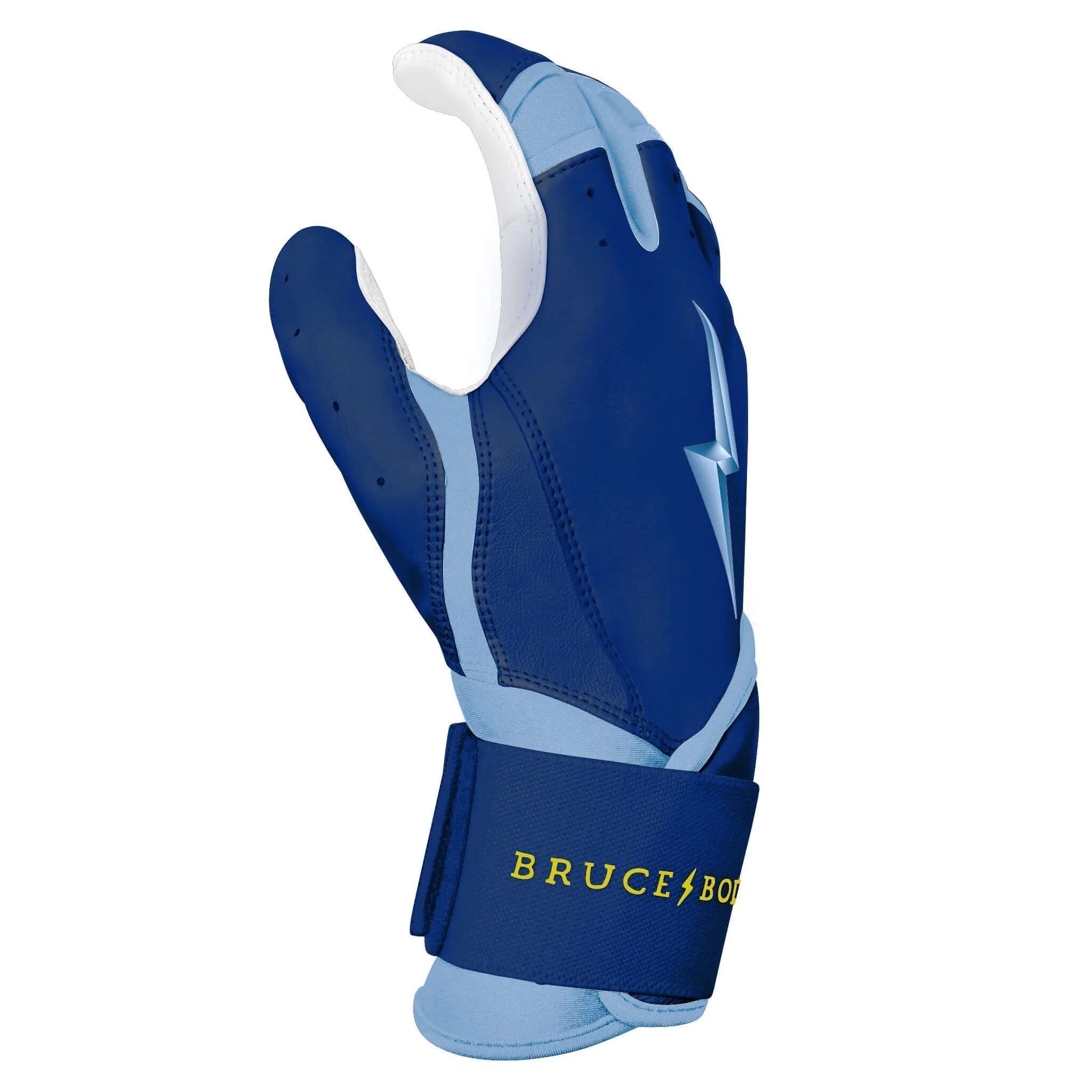 Bruce Bolt Premium Pro Phillips Series Long Cuff Batting Gloves - Image 4