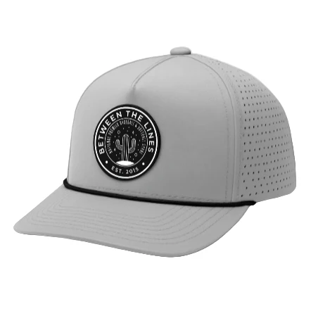 BTL Patch Trucker Rope Hat Grey