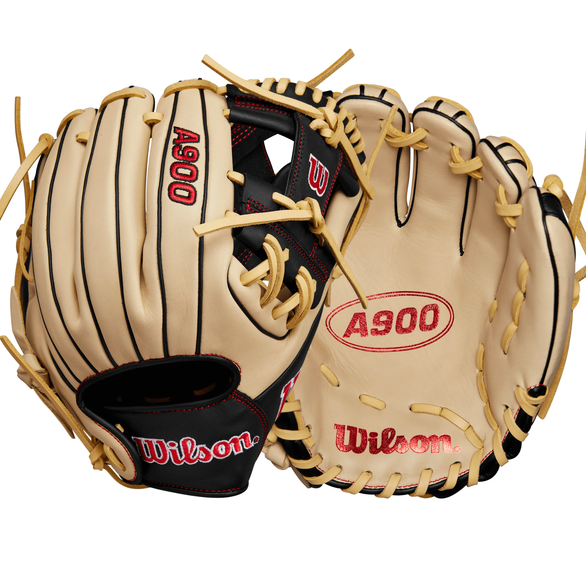 BTL Wilson 2024 A900 PF115 Pedroia Fit Blonde/Black/Red 11.5”