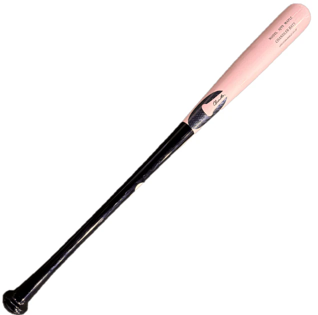 Chandler AJ99 Maple Wood Baseball Bat - Black/Clear - Image 2