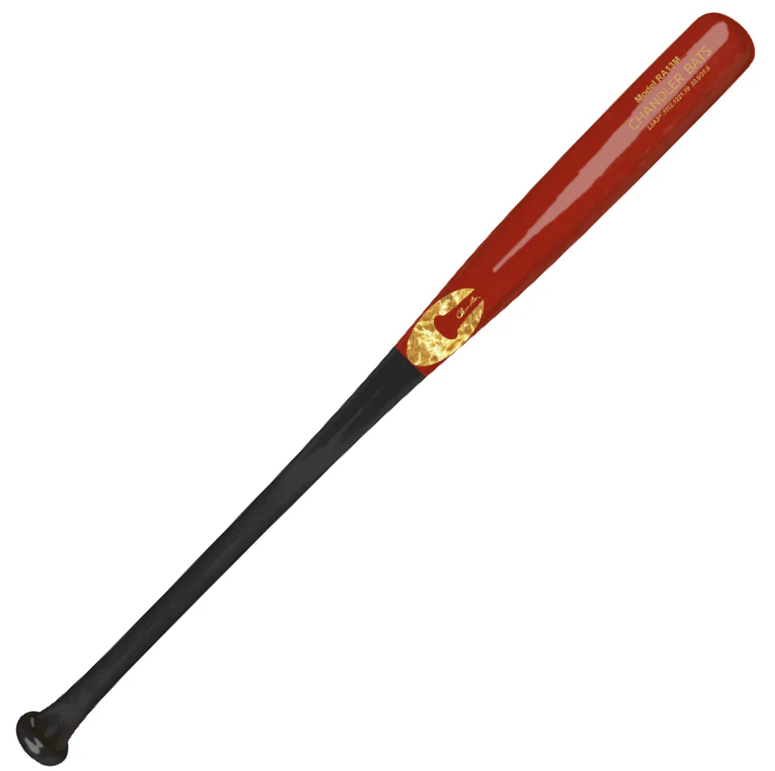 Chandler RA13M Maple Wood Baseball Bat Cherry/Black - Image 2