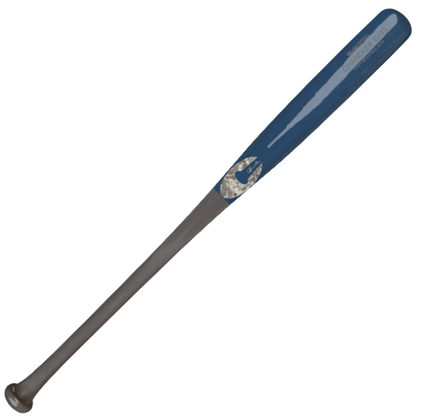 Chandler SP22J Maple Wood Baseball Bat Midnight Silver - Image 2