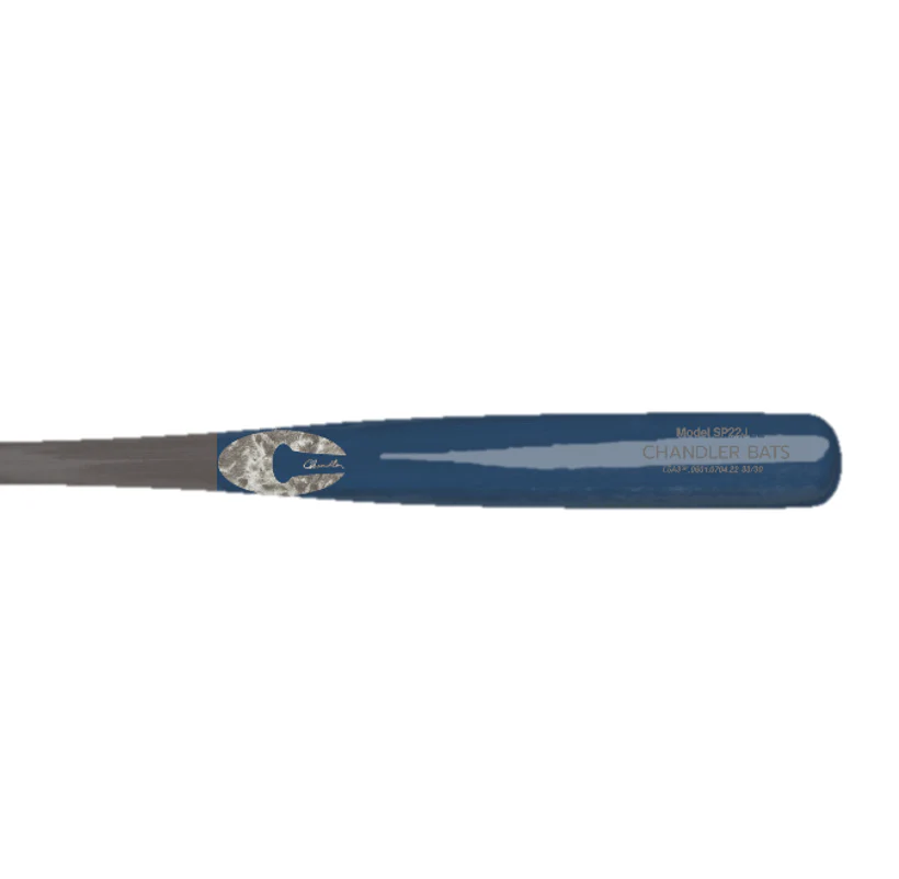 Chandler SP22J Maple Wood Baseball Bat Midnight Silver - Image 3