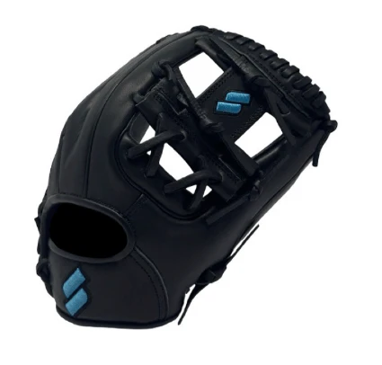 Sacco Youth Ultra Smooth Kip Black Sacco-Blue I-Web 11.25" - Image 4