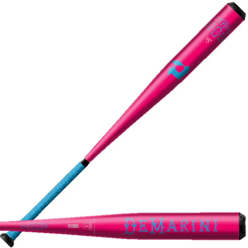 DeMarini Goods One Piece Limited Edition Pink Storm BBCOR Baseball Bat