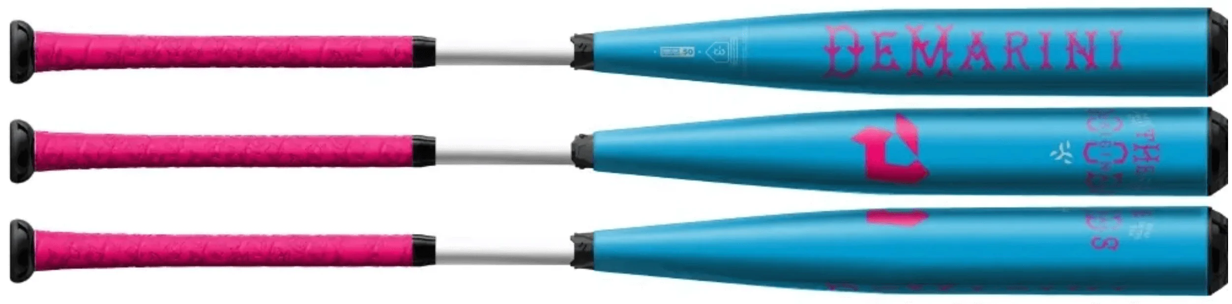 DeMarini Goods Two Piece Limited Edition Blue Nightmare BBCOR Baseball Bat - Image 4