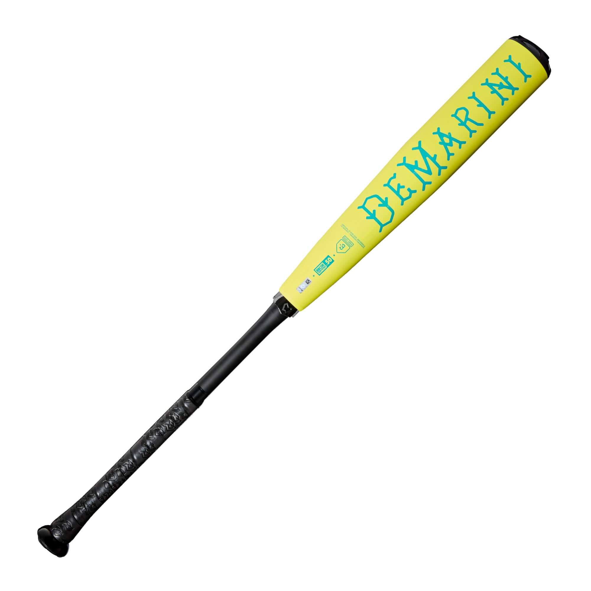 2025 DeMarini The Goods Neon Yellow (-3) BBCOR Baseball Bat - Image 3