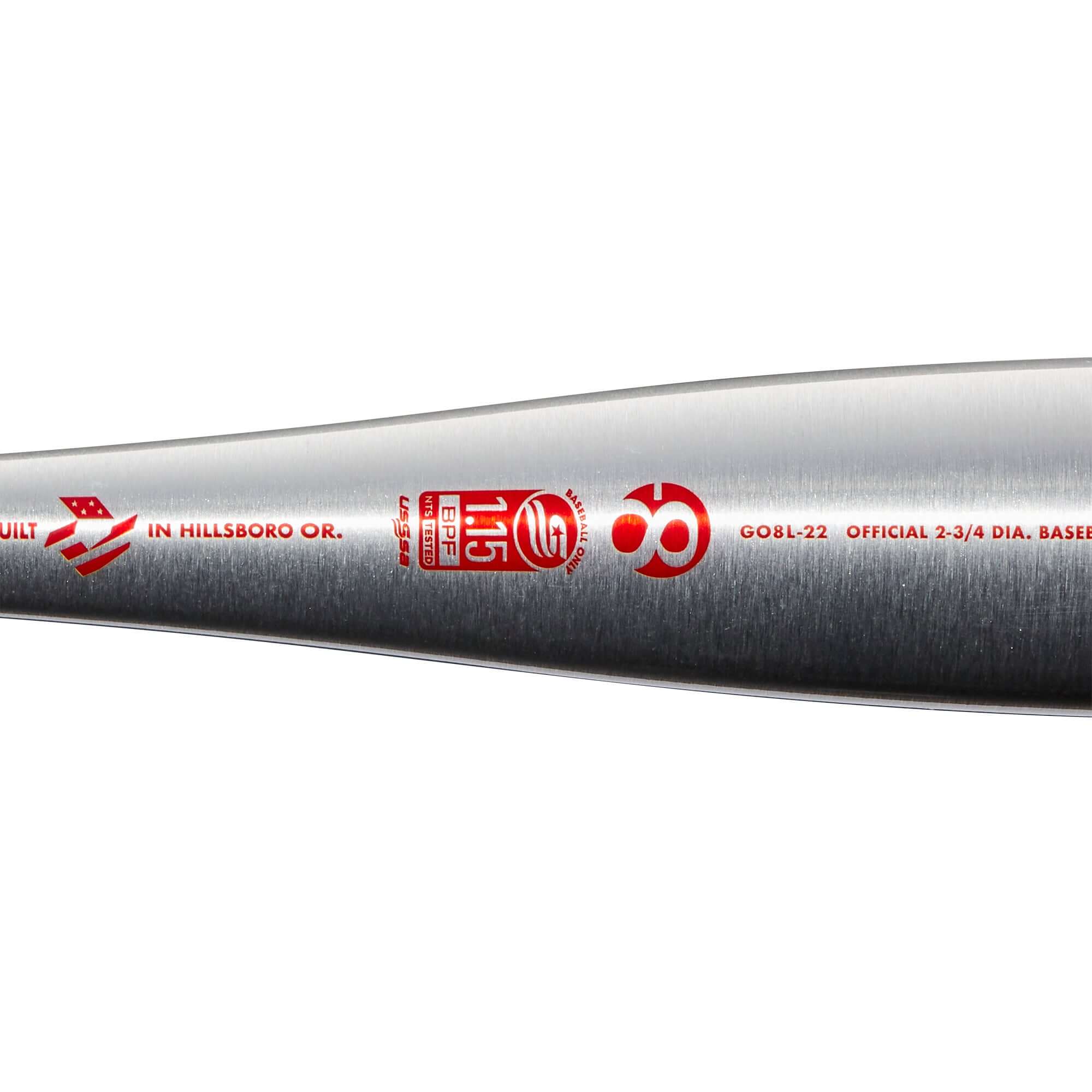 DeMarini The Goods One Piece (-8) USSSA Baseball Bat - Image 9