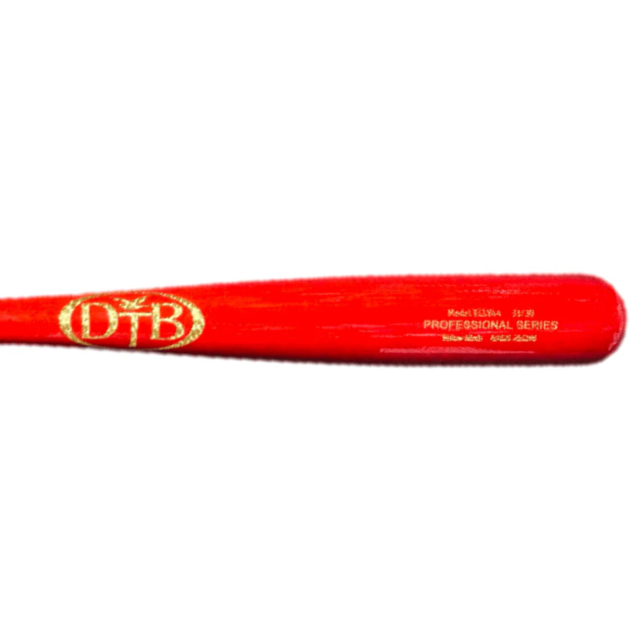 Dove Tail Bats Custom Elly44 Birch Red Gloss 33" - Image 3